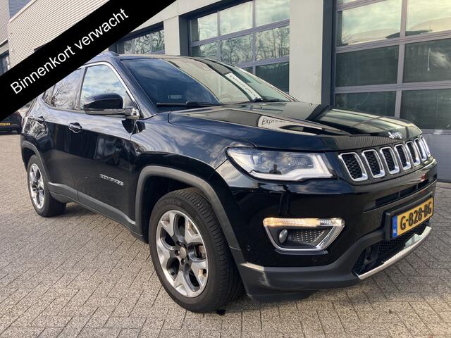 Jeep COMPASS 1.4 MultiAir Limited | 1E EIGENAAR | 12MND GARANTIE | BEATS | LEDER | NAVI | CARPLAY | CRUISE | LMV | NL-AUTO
