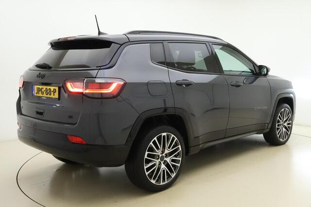 Jeep COMPASS 1.5T e-Hybrid S | Automaat | Rondomzicht Camera | Lederen bekleding | Stoel & Stuurverwarming | Lichtmetalen velgen | Keyless | Climate control