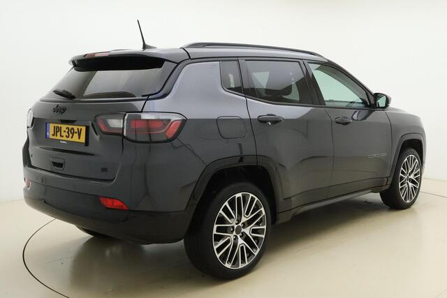 Jeep COMPASS 1.5T e-Hybrid S Automaat | Lederen bekleding | Climate control | Navigatie via Carplay | Stoel & Stuurverwarming | Lichtmetalen velgen