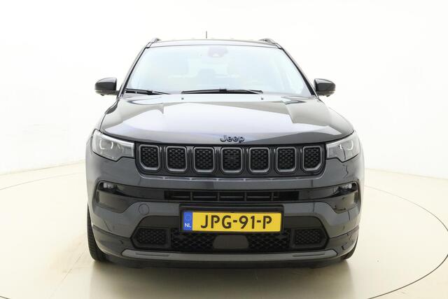 Jeep COMPASS 1.5T e-Hybrid S Automaat | Navigatie | Lederen bekleding | Stoel & Stuurverwarming | Keylee | Camera | Lichtmetalen velgen | Extra getint glas