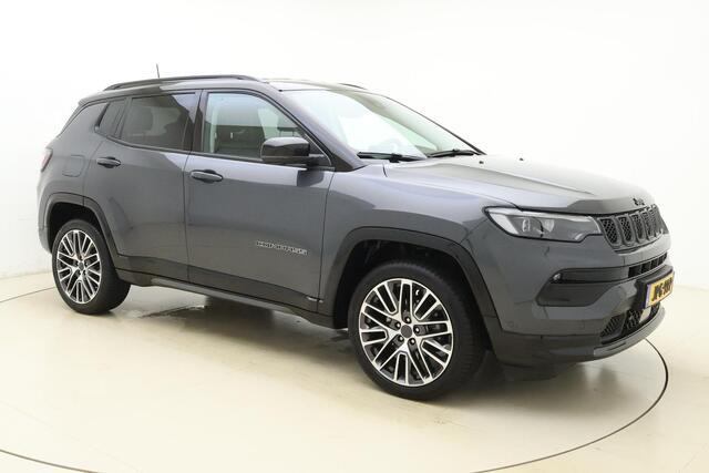 Jeep COMPASS 1.5T e-Hybrid S Automaat | Navigatie | Lederen bekleding | Stoel & Stuurverwarming | Keylee | Camera | Lichtmetalen velgen | Extra getint glas