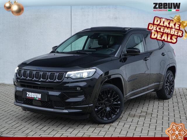 Jeep COMPASS 4xe 240 PK Hybrid S | Leder | Pano | Winter | 360Cam | 19"