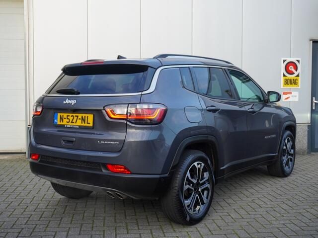 Jeep COMPASS 1.3T Limited Leder | CarPlay | Stoel&Stuur verw. | Led | Keyless