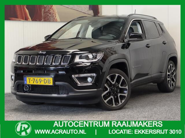 Jeep COMPASS 1.4 MULTIAIR LIMITED NAVIGATIE ADAPTIVE CRUISE CONTROL APPLE CARPLAY/ANDROID RIJSTROOKSENSOREN BEADS AUDIO TREKHAAK ACHTERUITRIJCAMERA ZEER MOOI !! 3010
