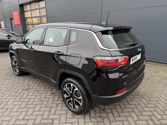 Jeep COMPASS 4xe 190 Plug-in Hybride Altitude (360gr Camera - Elektrische Klep - Adaptieve Cruise Controle - Parkeersensoren V+A - Automatische Airco - LED - Keyless Entry - Navigatie)