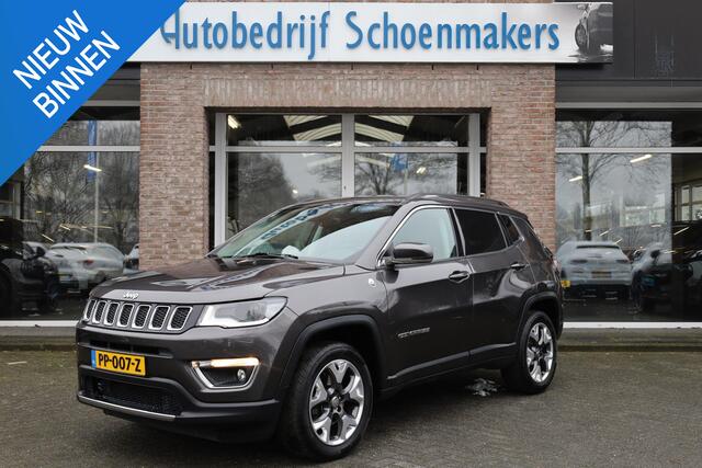 Jeep COMPASS 1.4 MultiAir Opening Edition 4x4 TREKHAAK-AFN CARPLAY BEATS-AUDIO DAB HALF-LEER STOELVERW. CRUISE CLIMA NAVI 2XPDC 18''LMV NAP