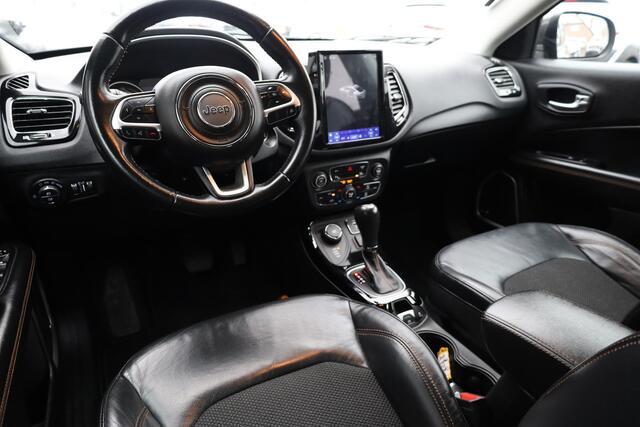 Jeep COMPASS 1.4 MultiAir Opening Edition 4x4 TREKHAAK-AFN CARPLAY BEATS-AUDIO DAB HALF-LEER STOELVERW. CRUISE CLIMA NAVI 2XPDC 18''LMV NAP