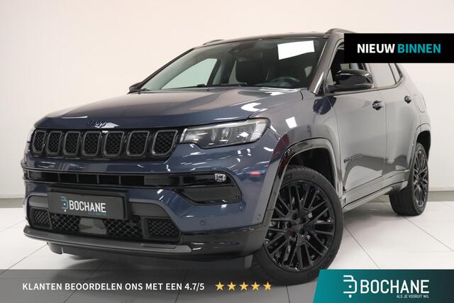 Jeep COMPASS 4xe 240 Plug-in Hybrid Electric Trailhawk | Camera | Leder | 19"Lichtmetaal | Elektr. Achterklep | AppleCarplay |