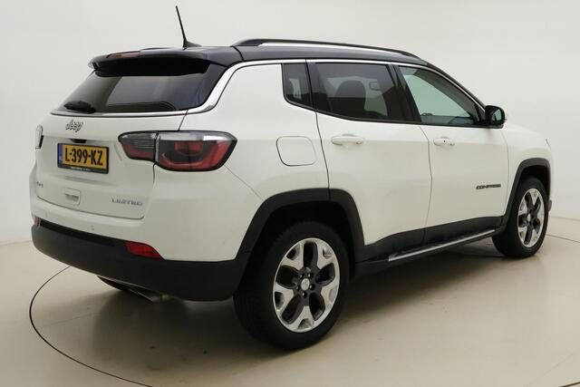 Jeep COMPASS 1.4 MultiAir Limited 4x4 Apple Carplay/Android Auto | Voorstoelen verwarmd | Climate control | Lederen bekleding | Cruise control | Lichtmetalen velgen 17'' |