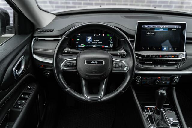 Jeep COMPASS 4xe 240 Plug-in Hybrid Electric S | PHEV | Adaptieve Cruise Control | Rondomzicht camera | Navigatie | Android Auto & Apple CarPlay | LED Koplampen | Stoel-/Stuurverwarming | Lederen Bekleding | Dodehoek Detectie |