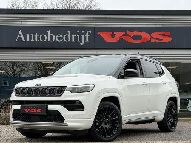 Jeep COMPASS 4xe 240 Plug-in Hybrid | Leder | ACC | 19" lm | Elektrische stoel | Stuurverwarming