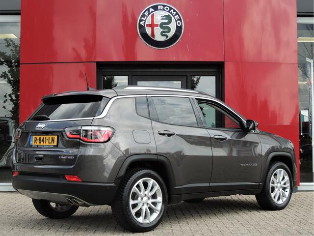 Jeep COMPASS 1.3T Limited Automaat 150PK | Clima | Xenon | Navi | Keyless | Licht/regen sensor | All-season banden