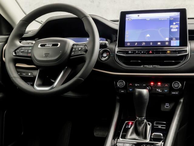 Jeep COMPASS 4xe 240 Plug-in Hybrid Electric Trailhawk 240Pk automaat (VIRTUAL COCKPIT, APPLE CARPLAY, GROOT NAVI, CAMERA, LEDER, SPORTSTOELEN, TREKHAAK, ADAPTIVE CRUISE, KEYLESS, NIEUWSTAAT)