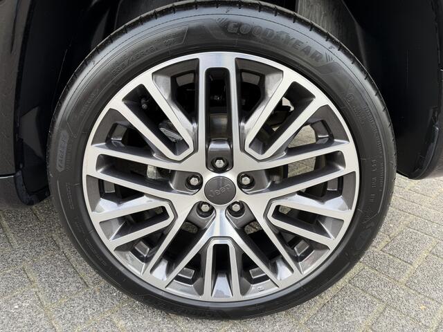 Jeep COMPASS 1.5T e-Hybrid S (Leder incl verwarming/koeling/geheugen - Elektrische Klep - 360gr Camera - 19"- LED - Navigatie - Adaptieve Cruise Controle - Automatische Airco - Stuurwiel verwarming)