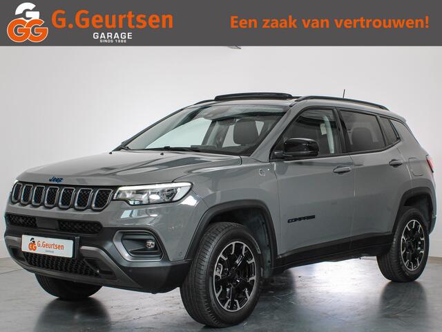 Jeep COMPASS 4xe 240 Plug-in Hybrid Electric Trailhawk Panoramadak, ACC, Camera, Apple CarPlay/Android auto, Bluetooth,
