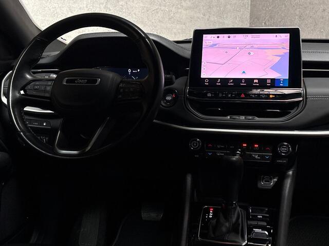 Jeep COMPASS 4xe 190 Plug-in Hybrid Electric Limited Sport 190Pk Automaat (VIRTUAL COCKPIT, APPLE CARPLAY, GROOT NAVI, ZWART HEMEL, LEDER, GETINT GLAS, SPORTSTOELEN, 360 CAMERA, ADAPTIVE CRUISE, NIEUWSTAAT)