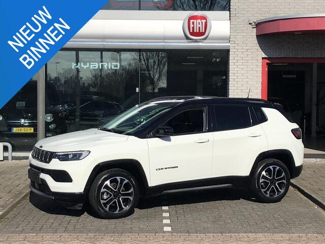 Jeep COMPASS 1.5T e-Hybrid Summit AUTOMAAT|LEER|CLIMATE|APPLE/ANDROID|CAMERA|PDC|18"