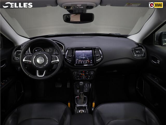 Jeep COMPASS 1.4 MultiAir Limited 4x4 | Airco | Climate control | Stoelverwarming | Stuurwiel verwarmd | Cruise control | Dode hoek detectie | Lederen interieur | 4X4 |