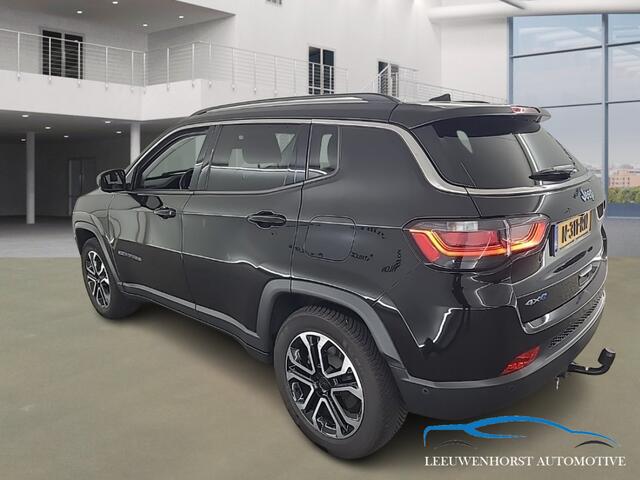 Jeep COMPASS 4xe 190 Plug-in Hybrid Electric Limited Lease Ed. camera, half leer, clima, cruise, parkeerhulp, keyless, NL-dealerauto