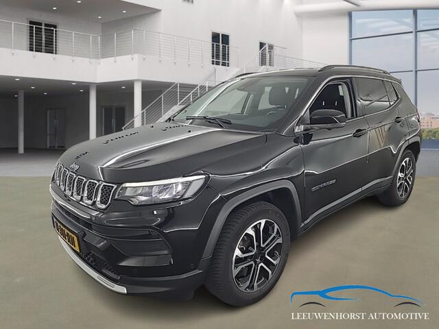 Jeep COMPASS 4xe 190 Plug-in Hybrid Electric Limited Lease Ed. camera, half leer, clima, cruise, parkeerhulp, keyless, NL-dealerauto