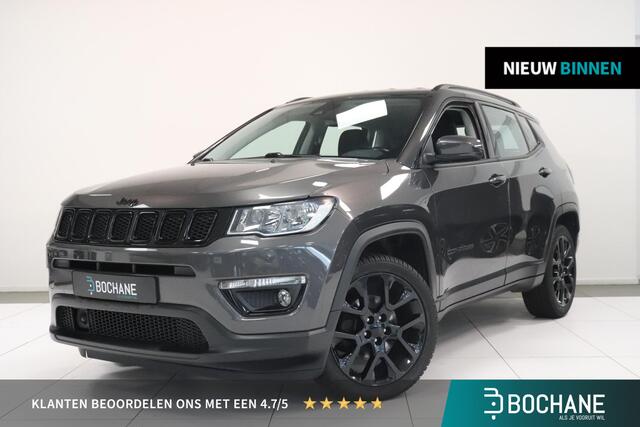 Jeep COMPASS 1.3T Night Eagle Liberty Edition | Camera | Navigatie | Half Leder | Cruise control | ApplCarplay AndroidAuto | Trekhaak |
