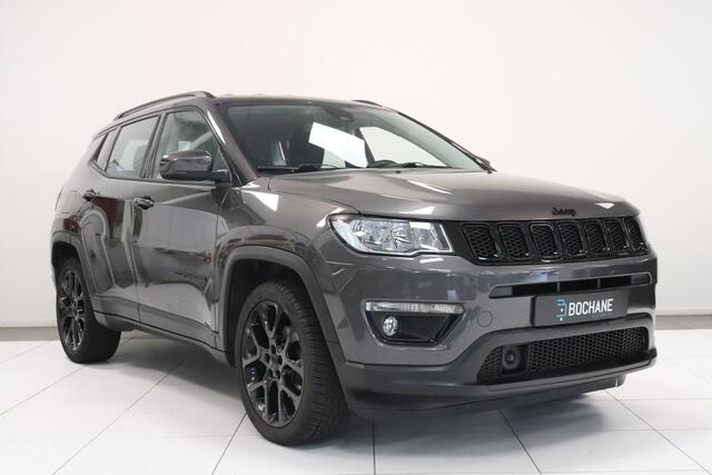 Jeep COMPASS 1.3T Night Eagle Liberty Edition | Camera | Navigatie | Half Leder | Cruise control | ApplCarplay AndroidAuto | Trekhaak |