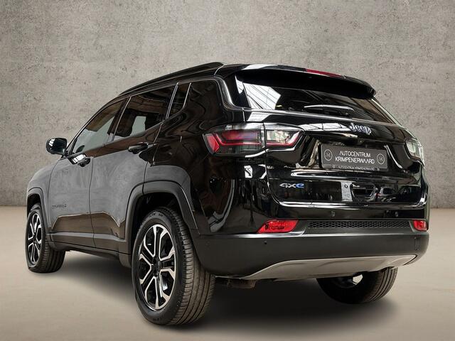 Jeep COMPASS 4xe 190 Plug-in Hybrid Electric Night Eagle 190Pk Automaat (VIRTUAL COCKPIT, APPLE CARPLAY, GROOT NAVI, 360 CAMERA, LEDER, GETINT GLAS, SPORTSTOELEN, ADAPTIVE CRUISE, NIEUWSTAAT)