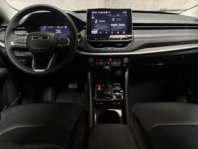 Jeep COMPASS 4xe 190 Plug-in Hybrid Electric Night Eagle 190Pk Automaat (VIRTUAL COCKPIT, APPLE CARPLAY, GROOT NAVI, 360 CAMERA, LEDER, GETINT GLAS, SPORTSTOELEN, ADAPTIVE CRUISE, NIEUWSTAAT)