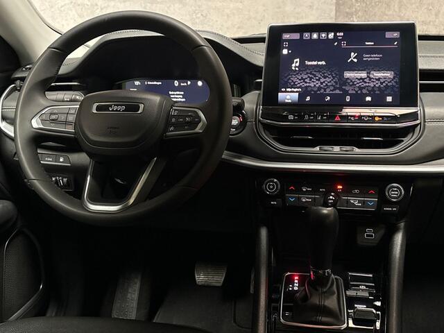 Jeep COMPASS 4xe 190 Plug-in Hybrid Electric Night Eagle 190Pk Automaat (VIRTUAL COCKPIT, APPLE CARPLAY, GROOT NAVI, 360 CAMERA, LEDER, GETINT GLAS, SPORTSTOELEN, ADAPTIVE CRUISE, NIEUWSTAAT)