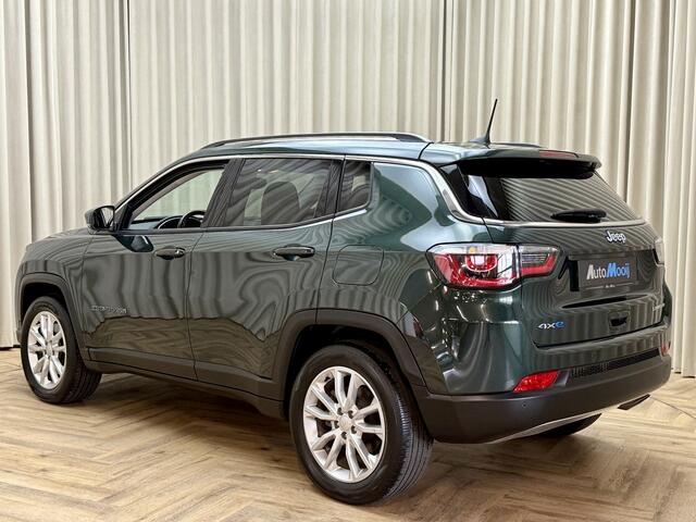 Jeep COMPASS 4xe 190 Plug-in Hybrid Electric Limited Leder / LED / Stoelverwarming / Carplay / Cruise / Navigatie / ECC Clima / LMV