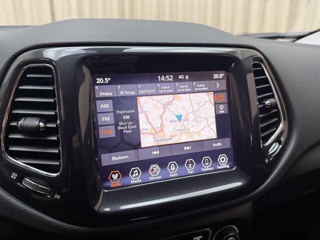 Jeep COMPASS 4xe 190 Plug-in Hybrid Electric Limited Leder / LED / Stoelverwarming / Carplay / Cruise / Navigatie / ECC Clima / LMV