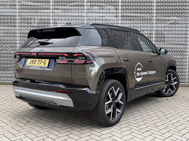 Jeep COMPASS First Edition 74 kWh | Panoramadak | Leder | Focal | 20" Velgen DEMO DEAL !!!