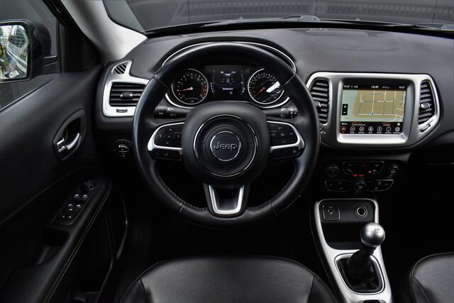 Jeep COMPASS 1.4 141pk MultiAir Longitude Org.NL Carplay/Camera/H.Leer/Climate/Cruise/Lmv19"