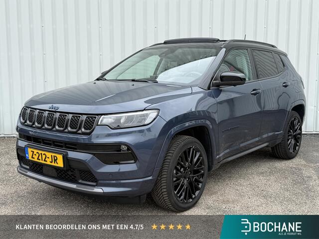Jeep COMPASS 4xe 240 Plug-in Hybrid Electric S | 84% SOH | LED | Leder | Keyless | Achteruitrijcamera | Lichtmetalen velgen 19" | Apple Carplay/Android Auto