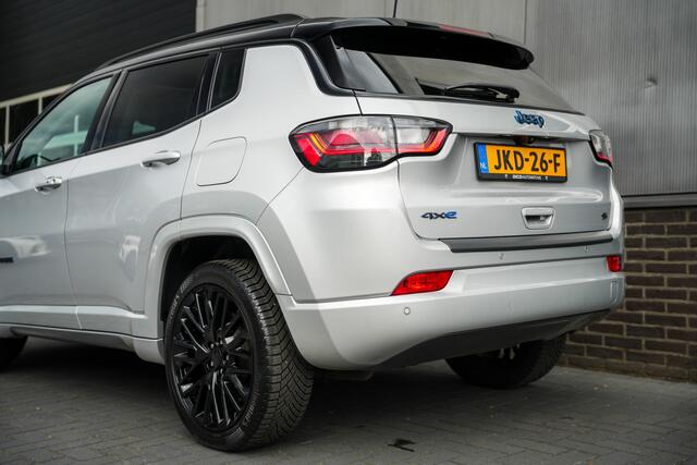 Jeep COMPASS 4xe 240 pk Plug-in Hybrid Electric S / Pano-Dak/ 90%-SOH/ Keyless/ Led-kopl./ Adapt-Cruise/ Elek.Stoelen/ Virtual/ Stoelverw./ 19''LMV