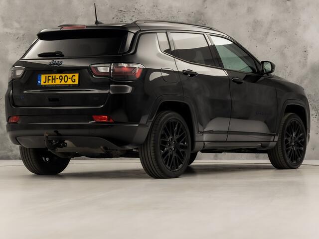 Jeep COMPASS 4xe 240 Plug-in Hybrid Electric 80th Anniversary 240Pk Automaat (VIRTUAL COCKPIT, APPLE CARPLAY, STUUR/STOELVERWARMING, CAMERA, LEDER, SPORTSTOELEN, TREKHAAK, GETINT GLAS, ADAPTIVE CRUISE, NIEUWSTAAT)