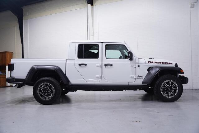 Jeep Gladiator 3.6 V6 285 pk Rubicon Grijs Kenteken 2-Zits Navi Leder Zwart, Adapt. Cruise, Targa Dak, Trekhaak, Uniek