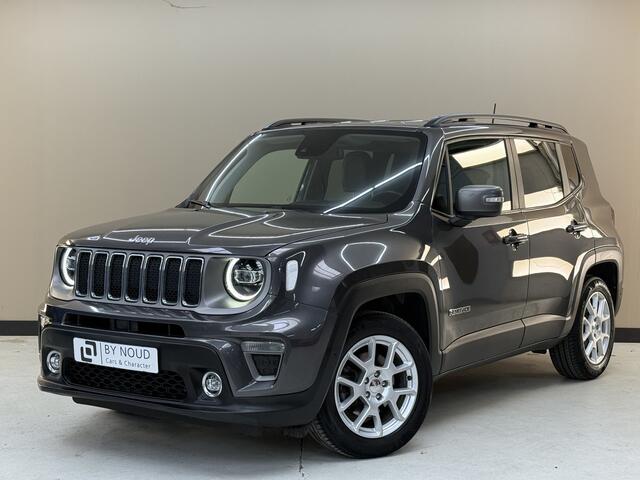 Jeep RENEGADE 1.0T Limited, 120Pk, 2018, 1ste eigenaar, Volledig leder, Climate control, Cruise control, Navigatie, Parkeersensoren, Achteruitrijcamera, LED Koplampen, DAB radio,