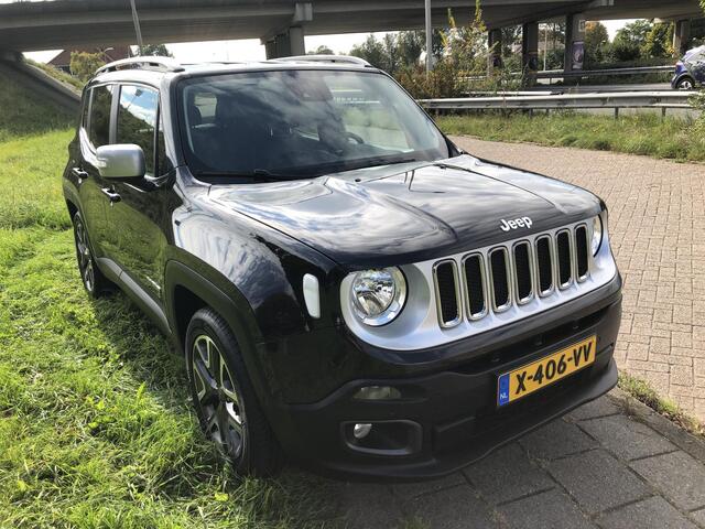 Jeep RENEGADE 1.4 MultiAir Limited NAVI|CLIMATE|LEER|CAMERA|STOELVERWARMING|PDC|18"