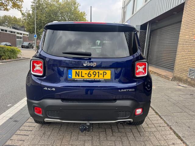 Jeep RENEGADE 1.4 MultiAir Limited AWD 170pk NL-AUTO TOP CONDITIE NAP APK