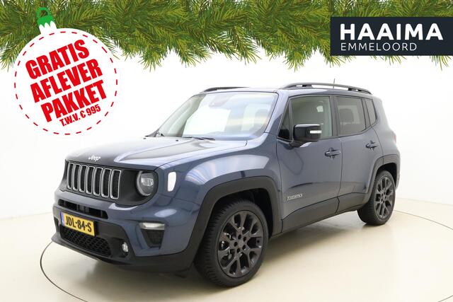 Jeep RENEGADE 1.5T e-Hybrid S Automaat | Navigatie | Climate control | Camera | Lederen bekleding | Dakrails | Keyless | Lichtmetalen velgen
