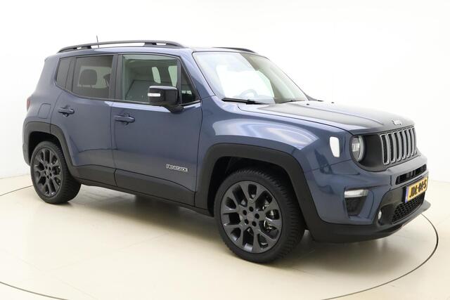 Jeep RENEGADE 1.5T e-Hybrid S Automaat | Navigatie | Climate control | Camera | Lederen bekleding | Dakrails | Keyless | Lichtmetalen velgen