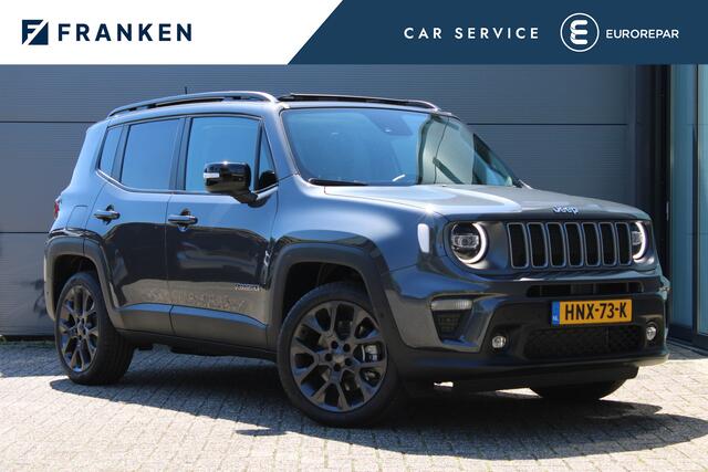 Jeep RENEGADE 4xe 190 Plug-in Hybrid S | Panoramadak | Leder | Led | Camera | Parkeer assistent