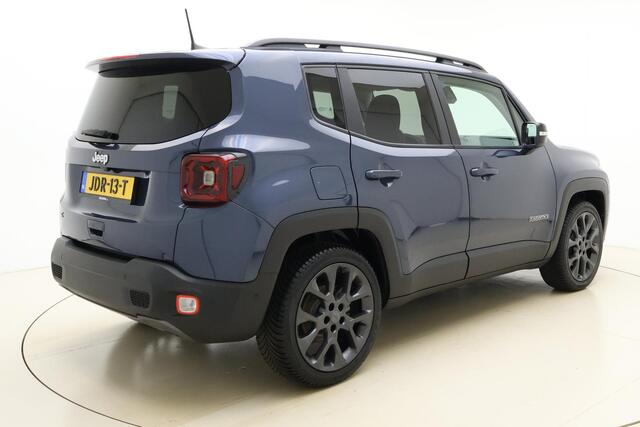 Jeep RENEGADE 1.5T 130pk e-Hybrid S Automaat | Navigatie | Climate control | Camera | Lederen bekleding | Dakrails | Keyless | Lichtmetalen velgen