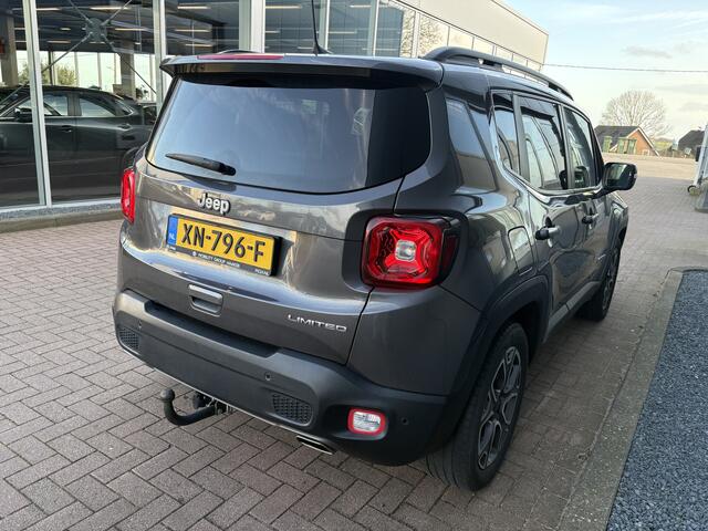 Jeep RENEGADE 1.3T DDCT 150pk Automaat Limited LED/NAVI/CARPLAY/ADAPT.CRUISE/PDC/TREKHAAK