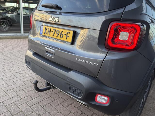 Jeep RENEGADE 1.3T DDCT 150pk Automaat Limited LED/NAVI/CARPLAY/ADAPT.CRUISE/PDC/TREKHAAK