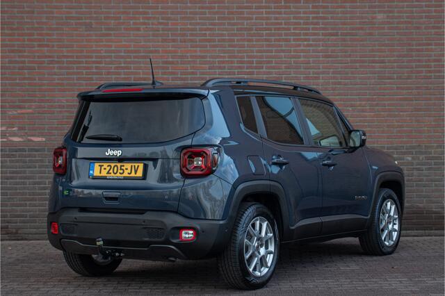 Jeep RENEGADE 1.5T e-Hybrid Limited, Origineel NL, Camera, Stoelverwarming, Full LED, Trekhaak, Navigatie, Park Assist, Keyless.