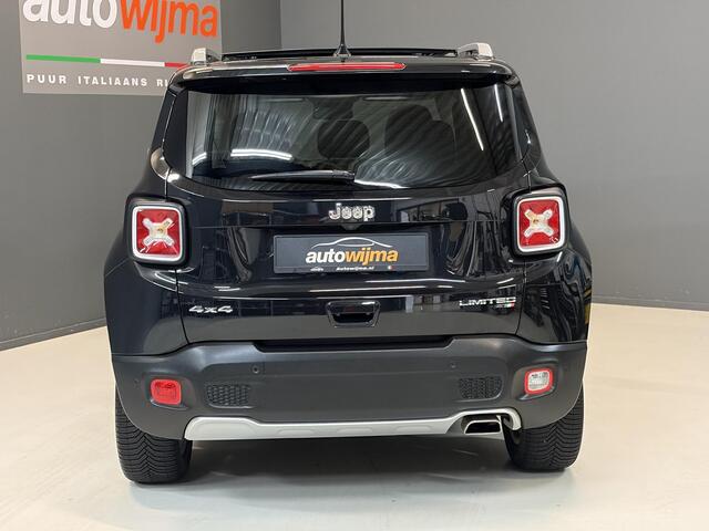 Jeep RENEGADE 1.4 MultiAir 170pk Limited 4x4 Automaat Leder, Xenon, Panodak, Veel opties!