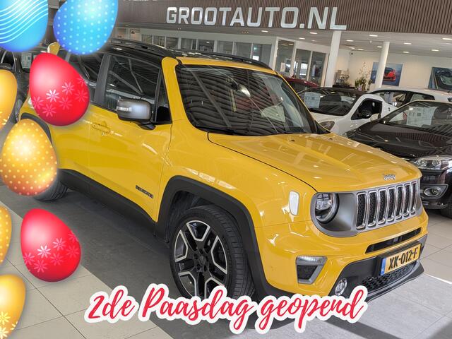 Jeep RENEGADE 1.0T Limited Airco, Cruise Control, Trekhaak, Stuurbekrachtiging