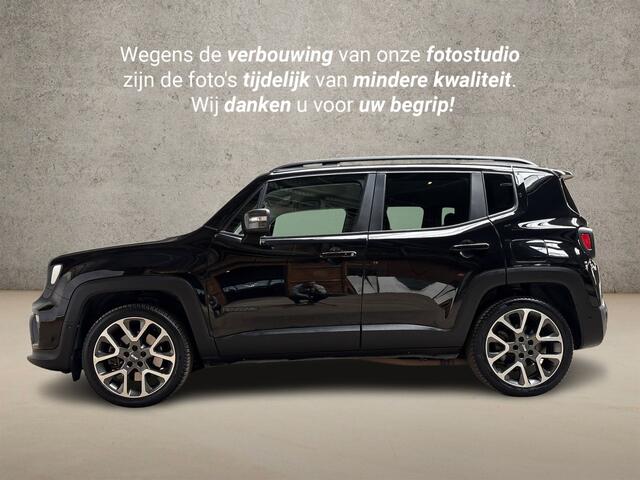Jeep RENEGADE 4xe 240 Plug-in Hybrid Electric S 240Pk Automaat (APPLE CARPLAY, GROOT NAVI, CAMERA, STUUR/STOELVERWARMING, SPORTSTOELEN, ADAPTIVE CRUISE, GETINT GLAS, LANE ASSIST, NIEUWSTAAT)
